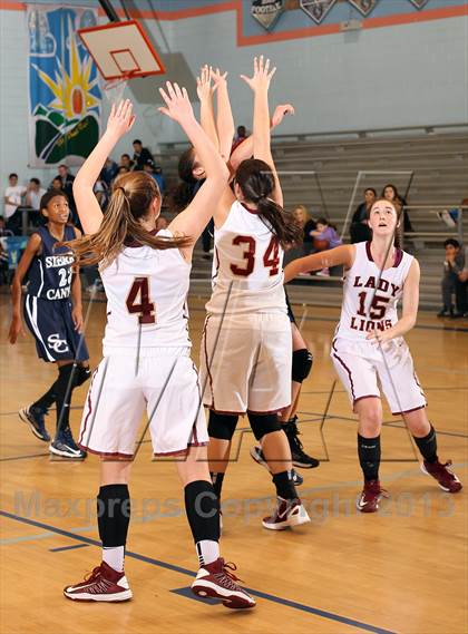 Thumbnail 1 in Sierra Canyon vs. Oaks Christian (War on The Floor) photogallery.