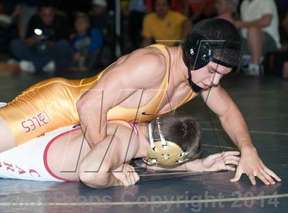 Thumbnail 1 in Tim Brown Wrestling Tournament -- Medal Round photogallery.