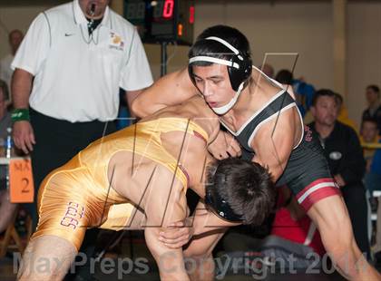 Thumbnail 1 in Tim Brown Wrestling Tournament -- Medal Round photogallery.