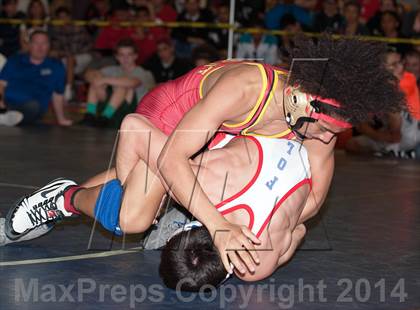 Thumbnail 1 in Tim Brown Wrestling Tournament -- Medal Round photogallery.