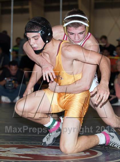 Thumbnail 1 in Tim Brown Wrestling Tournament -- Medal Round photogallery.
