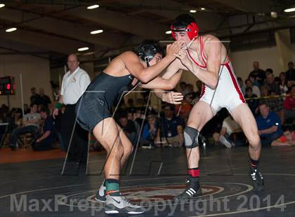 Thumbnail 1 in Tim Brown Wrestling Tournament -- Medal Round photogallery.