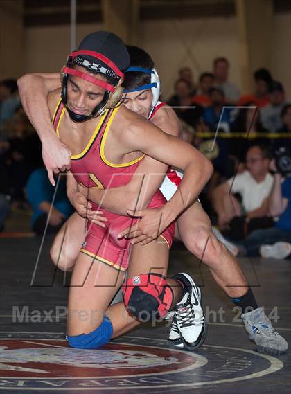 Thumbnail 1 in Tim Brown Wrestling Tournament -- Medal Round photogallery.