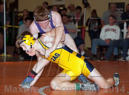 Thumbnail 1 in Tim Brown Wrestling Tournament -- Medal Round photogallery.