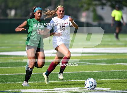 Thumbnail 2 in Little Flower Catholic for Girls @ Camden Catholic (Scrimmage) photogallery.