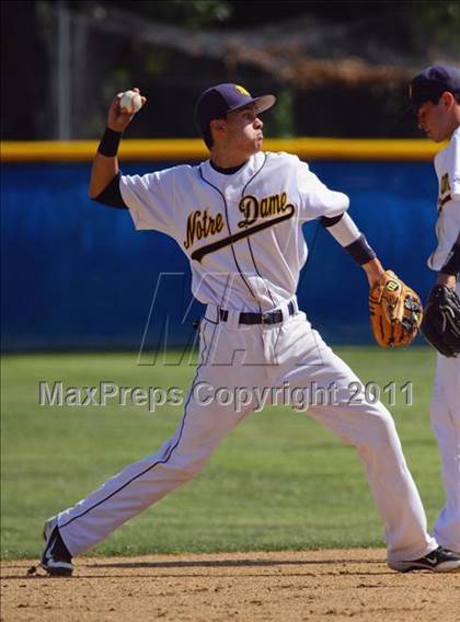 Thumbnail 1 in Damien @ Notre Dame (CIF SS Playoffs) photogallery.