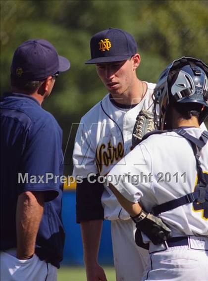 Thumbnail 2 in Damien @ Notre Dame (CIF SS Playoffs) photogallery.