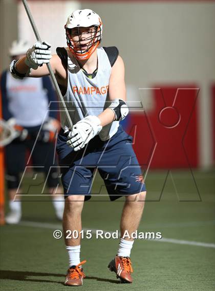 Thumbnail 3 in Omaha Burke vs Lincoln Rampage (Clash at the Cook) photogallery.