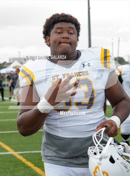 Thumbnail 2 in Miami Central vs St Frances Academy photogallery.