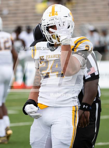 Thumbnail 1 in Miami Central vs St Frances Academy photogallery.