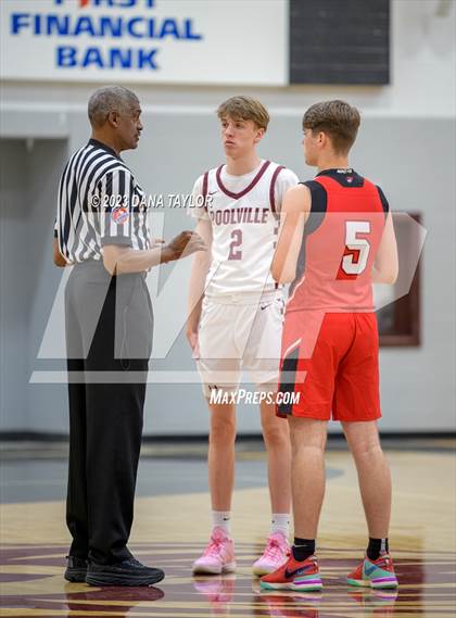 Thumbnail 1 in Victory Christian Academy vs. Poolville (Mesquite Pit Classic Tournament) photogallery.