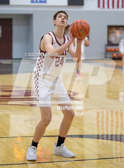 Thumbnail 3 in Victory Christian Academy vs. Poolville (Mesquite Pit Classic Tournament) photogallery.