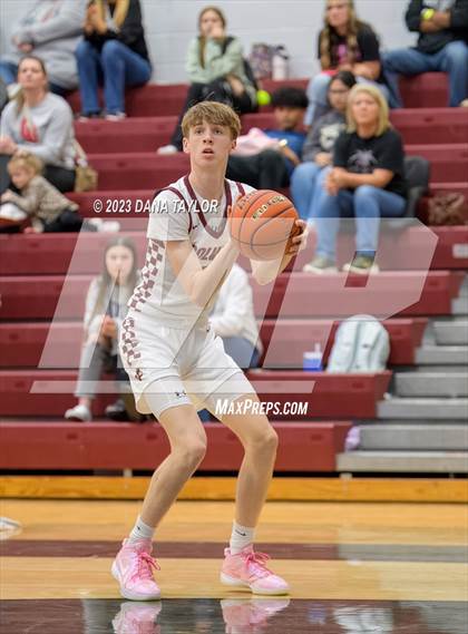 Thumbnail 3 in Victory Christian Academy vs. Poolville (Mesquite Pit Classic Tournament) photogallery.
