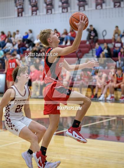 Thumbnail 3 in Victory Christian Academy vs. Poolville (Mesquite Pit Classic Tournament) photogallery.