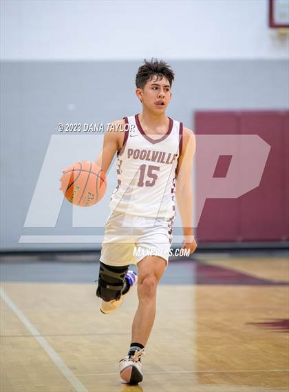 Thumbnail 3 in Victory Christian Academy vs. Poolville (Mesquite Pit Classic Tournament) photogallery.