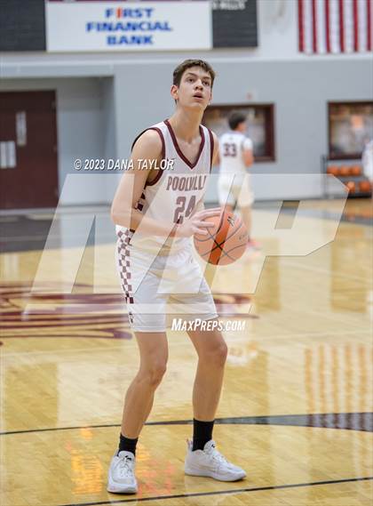 Thumbnail 2 in Victory Christian Academy vs. Poolville (Mesquite Pit Classic Tournament) photogallery.