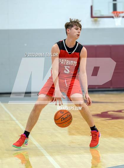 Thumbnail 1 in Victory Christian Academy vs. Poolville (Mesquite Pit Classic Tournament) photogallery.