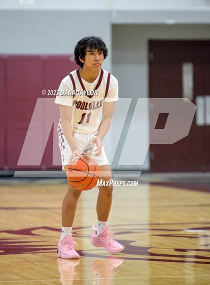 Thumbnail 2 in Victory Christian Academy vs. Poolville (Mesquite Pit Classic Tournament) photogallery.