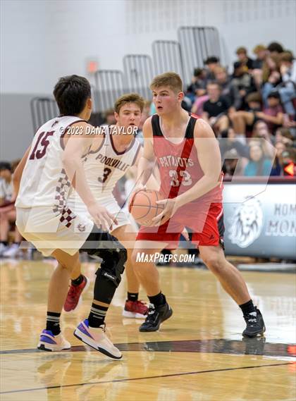 Thumbnail 2 in Victory Christian Academy vs. Poolville (Mesquite Pit Classic Tournament) photogallery.