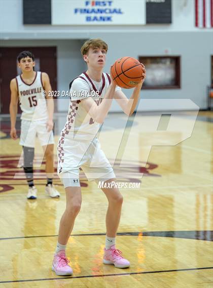 Thumbnail 3 in Victory Christian Academy vs. Poolville (Mesquite Pit Classic Tournament) photogallery.