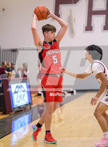 Thumbnail 3 in Victory Christian Academy vs. Poolville (Mesquite Pit Classic Tournament) photogallery.