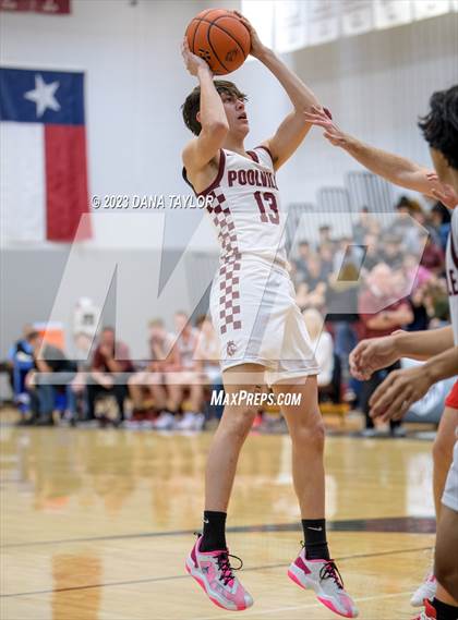 Thumbnail 1 in Victory Christian Academy vs. Poolville (Mesquite Pit Classic Tournament) photogallery.