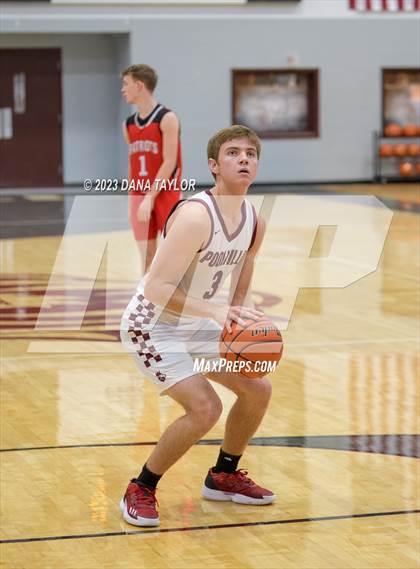 Thumbnail 1 in Victory Christian Academy vs. Poolville (Mesquite Pit Classic Tournament) photogallery.