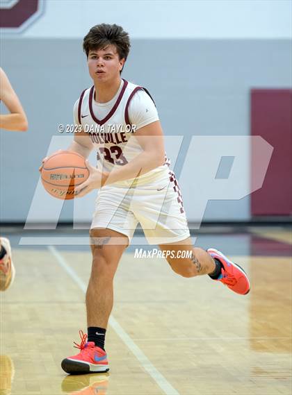 Thumbnail 3 in Victory Christian Academy vs. Poolville (Mesquite Pit Classic Tournament) photogallery.