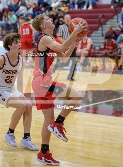 Thumbnail 2 in Victory Christian Academy vs. Poolville (Mesquite Pit Classic Tournament) photogallery.