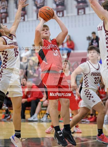 Thumbnail 3 in Victory Christian Academy vs. Poolville (Mesquite Pit Classic Tournament) photogallery.
