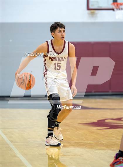 Thumbnail 3 in Victory Christian Academy vs. Poolville (Mesquite Pit Classic Tournament) photogallery.