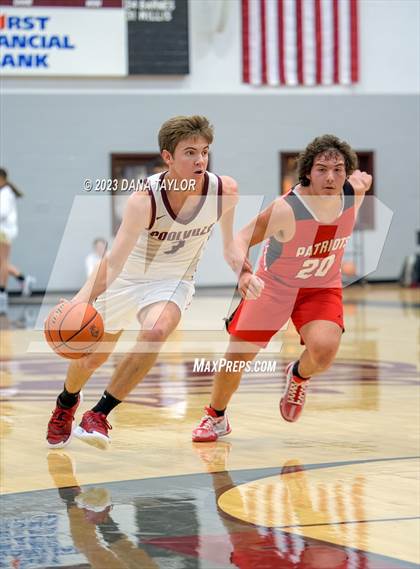 Thumbnail 3 in Victory Christian Academy vs. Poolville (Mesquite Pit Classic Tournament) photogallery.