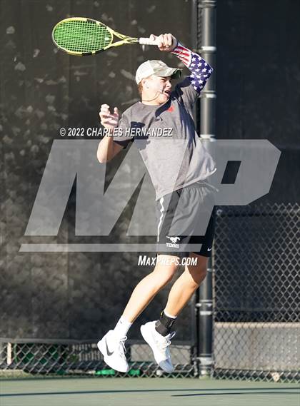 Thumbnail 3 in Round Rock Westwood vs Memorial (UIL 6A Team Tennis Final) photogallery.