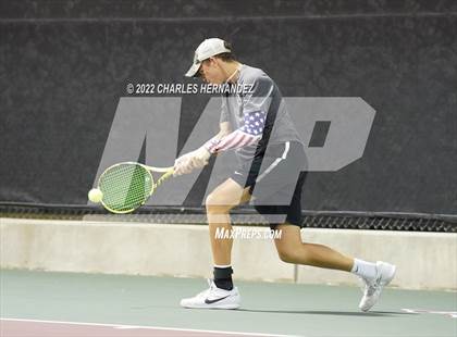 Thumbnail 3 in Round Rock Westwood vs Memorial (UIL 6A Team Tennis Final) photogallery.