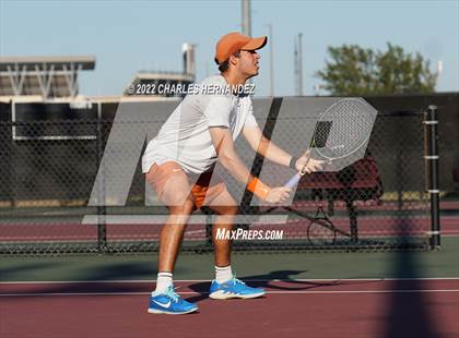Thumbnail 3 in Round Rock Westwood vs Memorial (UIL 6A Team Tennis Final) photogallery.