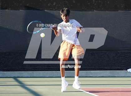 Thumbnail 2 in Round Rock Westwood vs Memorial (UIL 6A Team Tennis Final) photogallery.