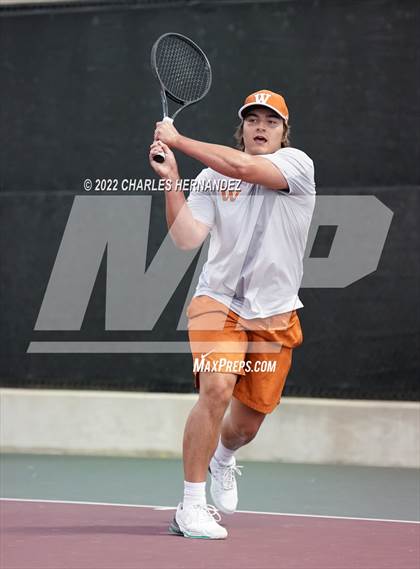 Thumbnail 1 in Round Rock Westwood vs Memorial (UIL 6A Team Tennis Final) photogallery.