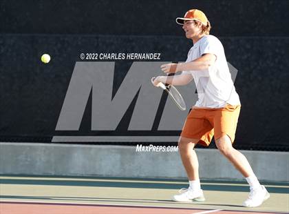 Thumbnail 3 in Round Rock Westwood vs Memorial (UIL 6A Team Tennis Final) photogallery.