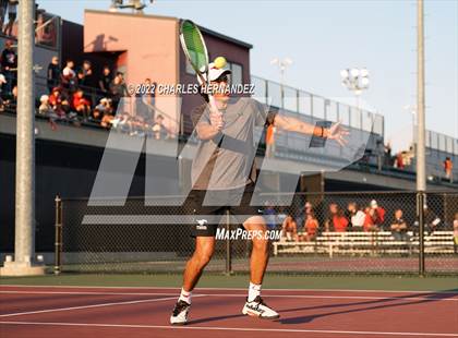 Thumbnail 3 in Round Rock Westwood vs Memorial (UIL 6A Team Tennis Final) photogallery.