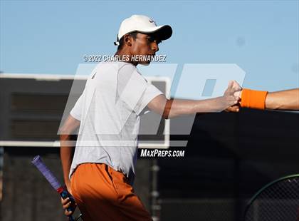 Thumbnail 2 in Round Rock Westwood vs Memorial (UIL 6A Team Tennis Final) photogallery.