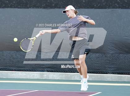 Thumbnail 3 in Round Rock Westwood vs Memorial (UIL 6A Team Tennis Final) photogallery.