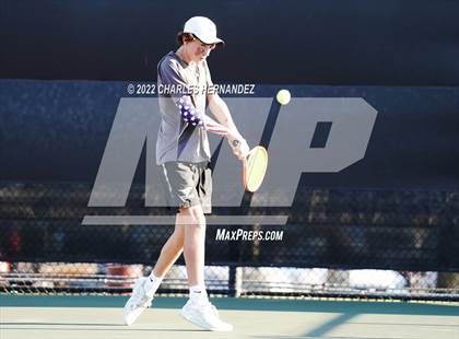 Thumbnail 3 in Round Rock Westwood vs Memorial (UIL 6A Team Tennis Final) photogallery.
