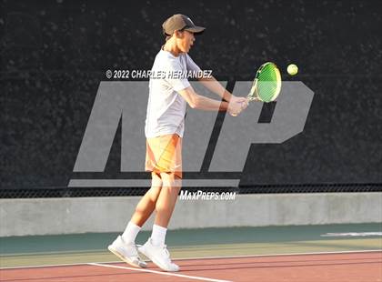 Thumbnail 2 in Round Rock Westwood vs Memorial (UIL 6A Team Tennis Final) photogallery.