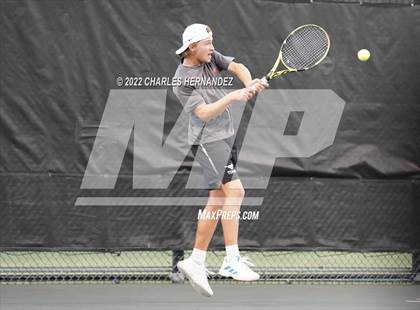 Thumbnail 2 in Round Rock Westwood vs Memorial (UIL 6A Team Tennis Final) photogallery.