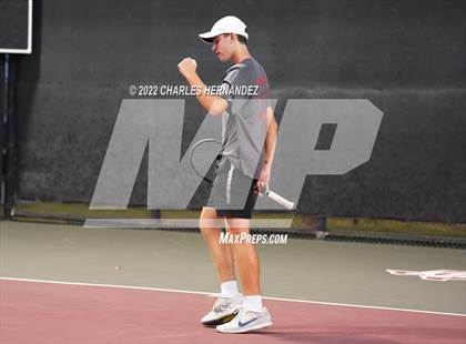 Thumbnail 2 in Round Rock Westwood vs Memorial (UIL 6A Team Tennis Final) photogallery.