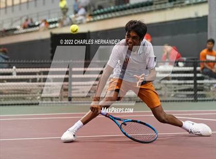 Thumbnail 2 in Round Rock Westwood vs Memorial (UIL 6A Team Tennis Final) photogallery.