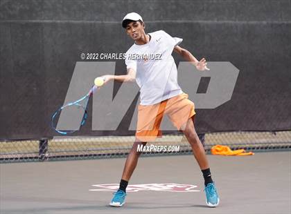 Thumbnail 2 in Round Rock Westwood vs Memorial (UIL 6A Team Tennis Final) photogallery.