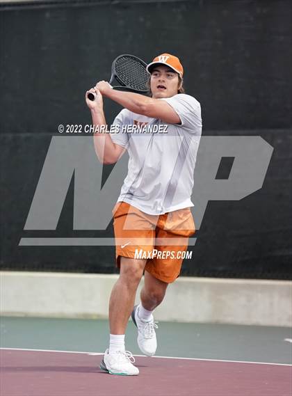 Thumbnail 2 in Round Rock Westwood vs Memorial (UIL 6A Team Tennis Final) photogallery.