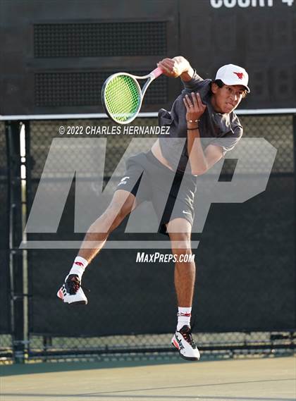 Thumbnail 2 in Round Rock Westwood vs Memorial (UIL 6A Team Tennis Final) photogallery.