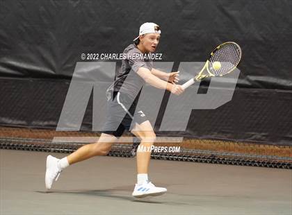 Thumbnail 2 in Round Rock Westwood vs Memorial (UIL 6A Team Tennis Final) photogallery.